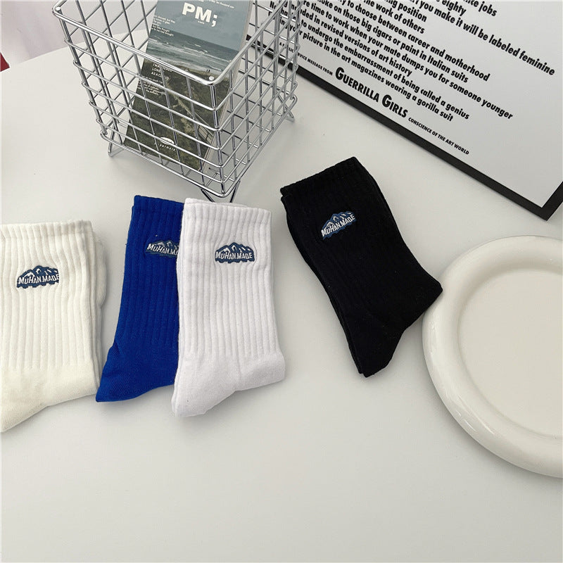 Unisex Cotton Crew Athletic Socks | Breathable Everyday Sports Socks