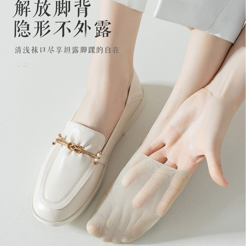 No Show Socks for Women | Non Slip Ultra Thin Invisible Socks