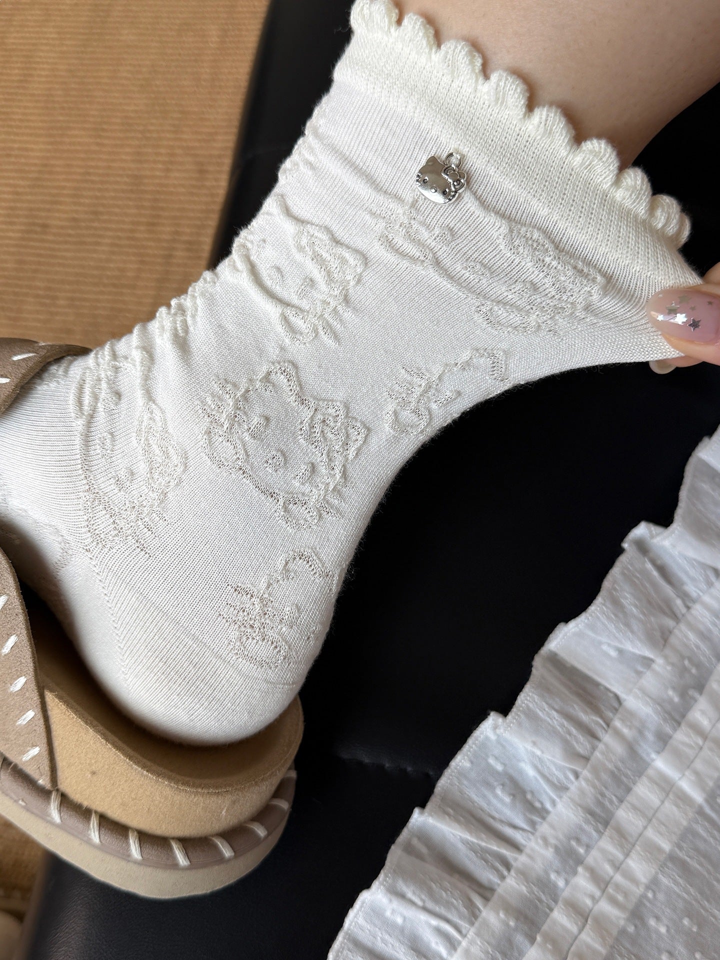 Cute Novelty Crew Socks for Women | Lightweight Cotton Socks