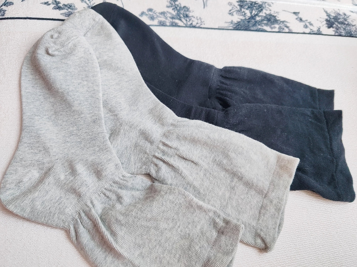 Women's Colorblock Striped Slouch Crew Socks | Casual Cotton Socks