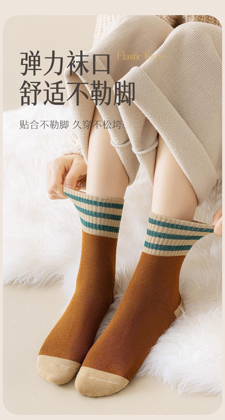 Thermal Fleece Lined Crew Socks for Women | Thick Winter Warm Socks