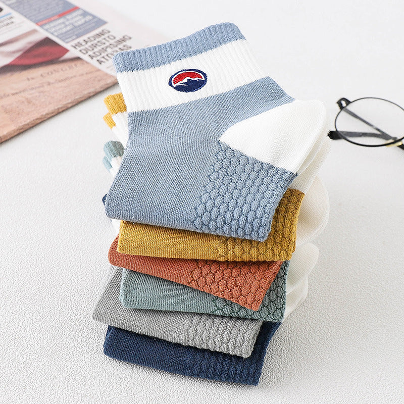 Breathable Ankle Athletic Men's Socks | Moisture Wicking Summer Socks