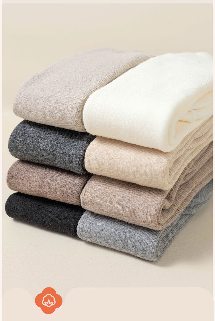 Thick Fleece Over The Knee Cozy Socks | Warm Winter Socks for Women