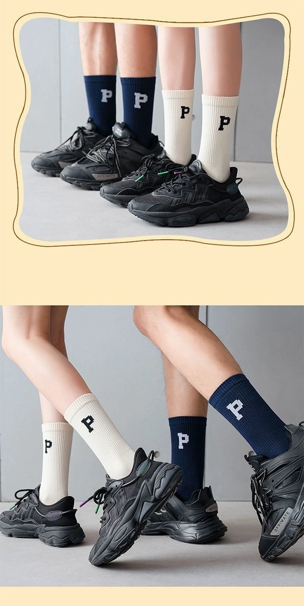 Breathable Cotton Crew Socks | Moisture Wicking Unisex Athletic Socks