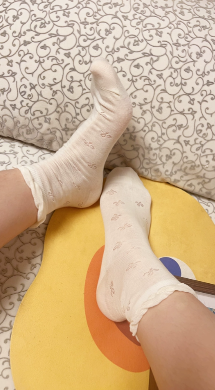 Bow Embroidered Ankle Socks for Women | Breathable Summer Mesh Socks