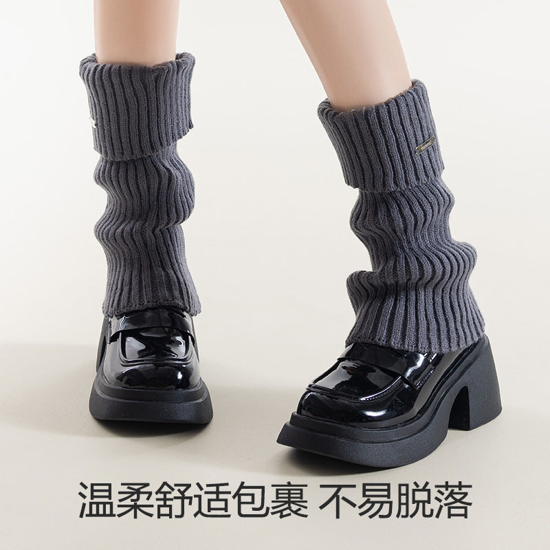 Y2K Cozy Slouch Leg Warmer Socks | Thick Winter Socks for Women