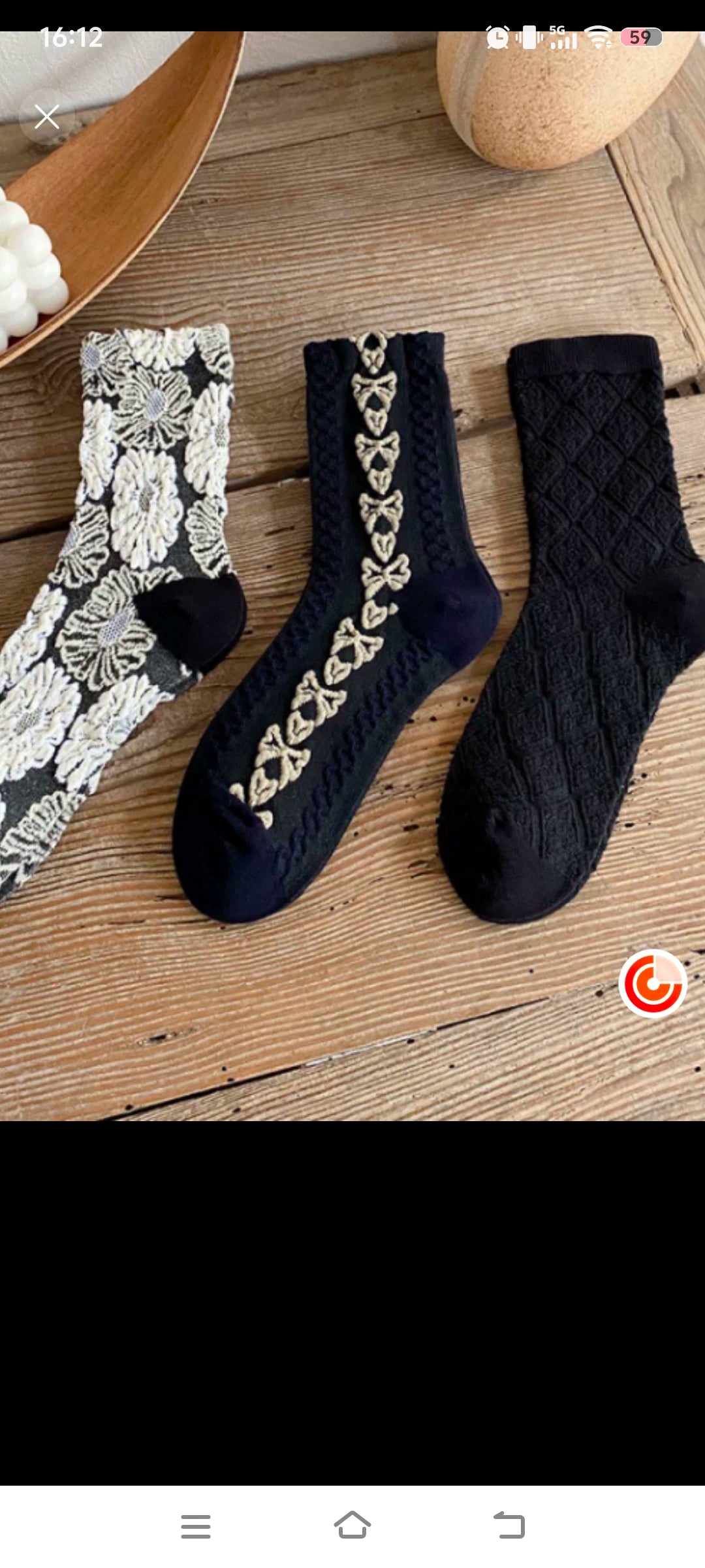 Vintage Patterned Crew Socks | Retro Academy Women's Socks