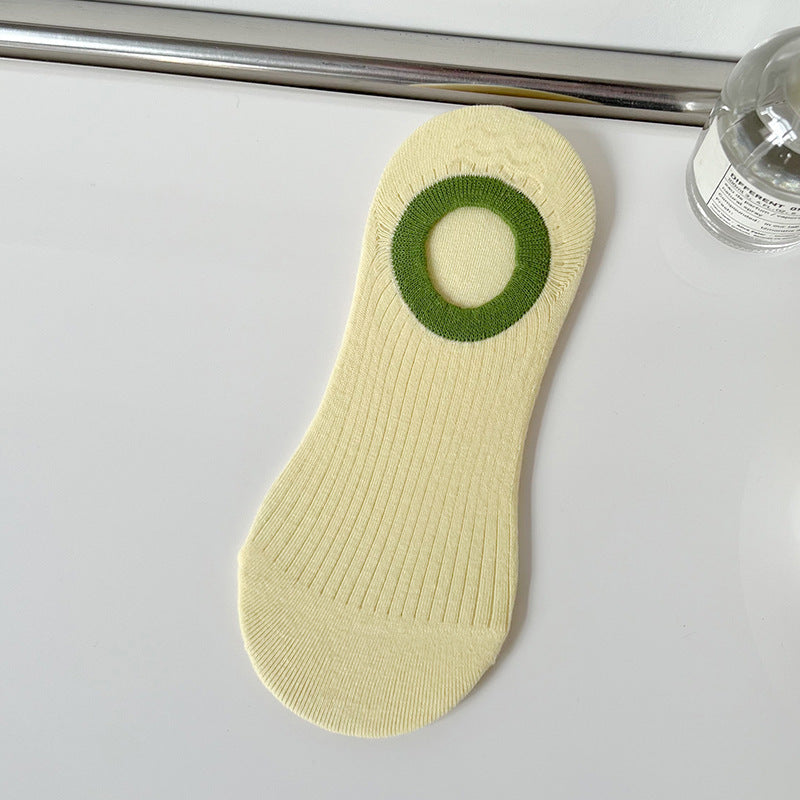 Cotton Non-Slip No-Show Socks for Women | Summer Invisible Socks