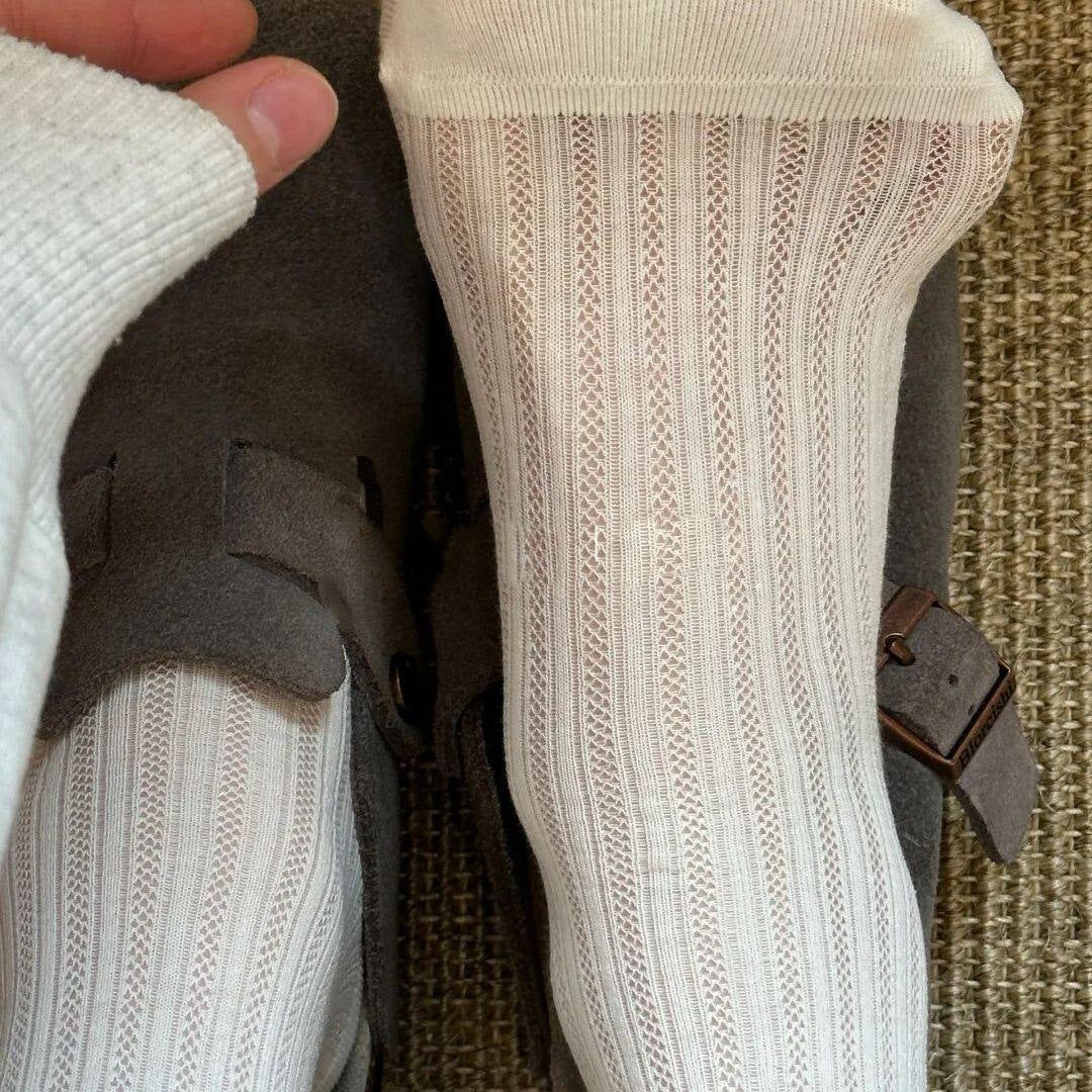Thin Breathable Crew Socks for Women | Summer Lightweight Socks