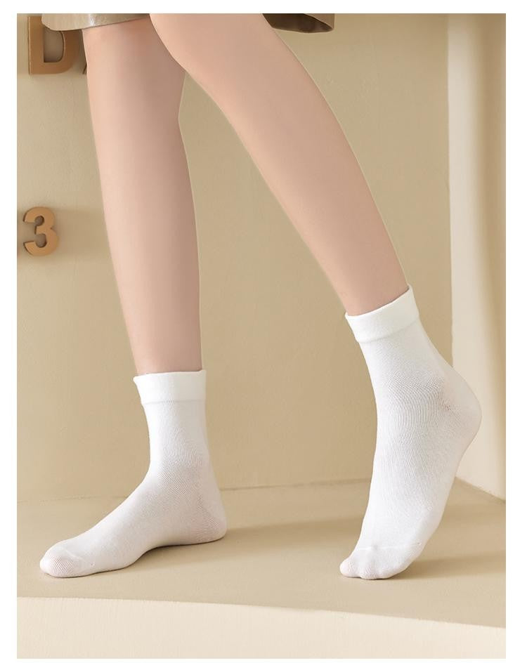 Soft Slouch Cozy Crew Socks | Everyday Mid-Calf Women's Socks