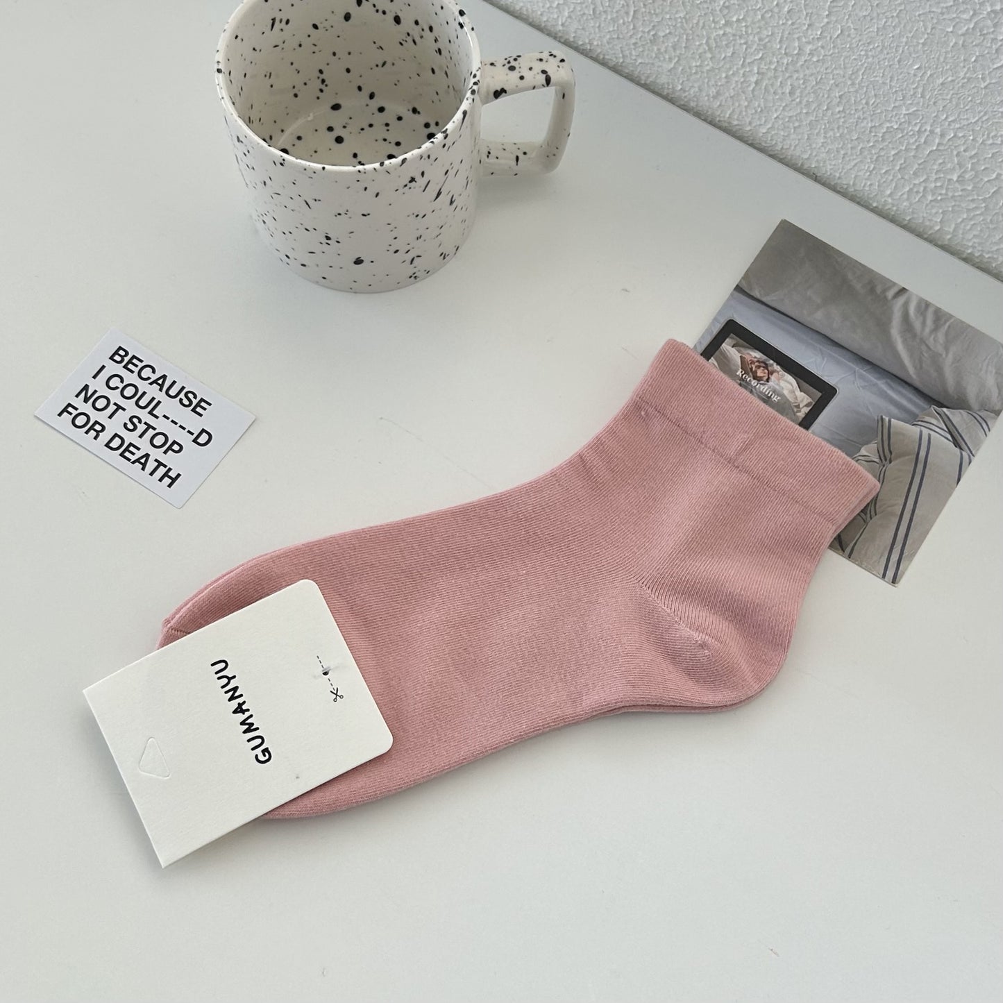 Loose Top Cotton Crew Socks | Maternity Postpartum Socks for Women