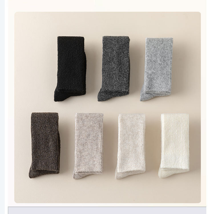 Thick Wool Calf Socks | Warm Cozy Winter Socks for Women