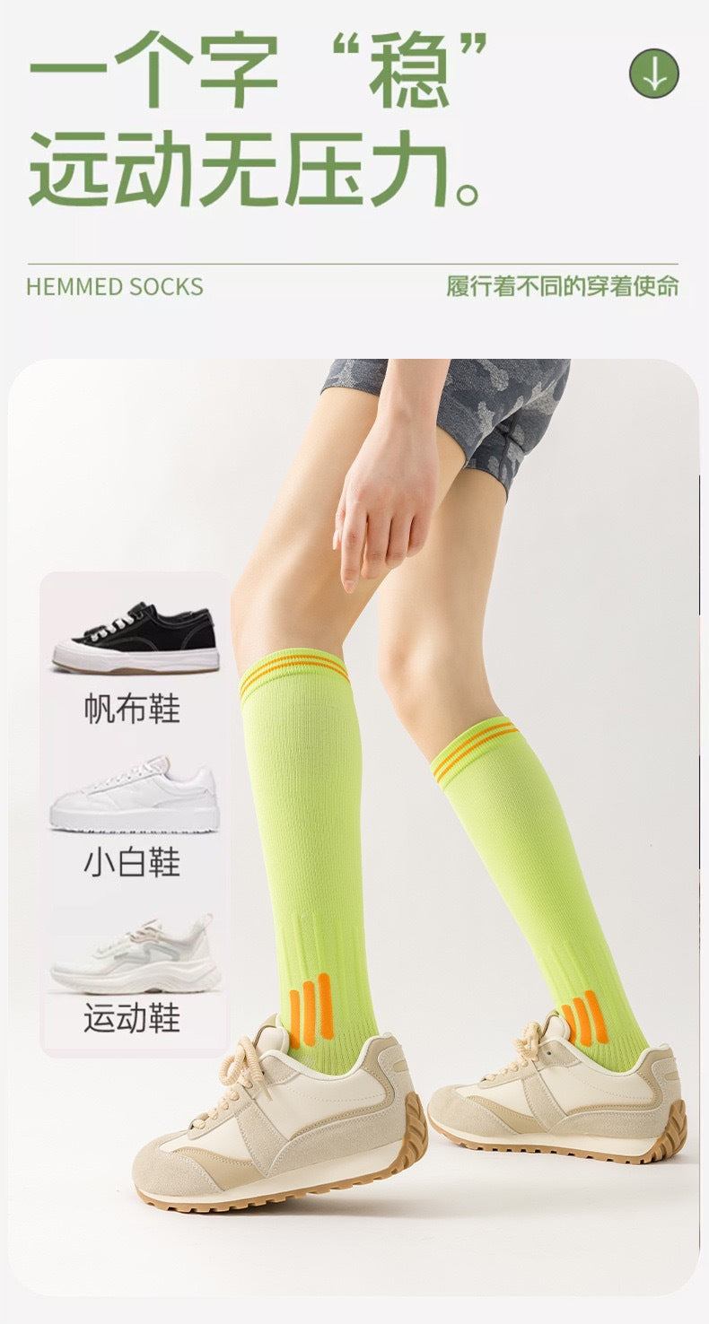 Women's Compression Calf Socks | Breathable Athletic Running Yoga Socks