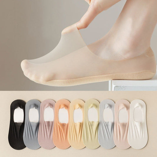 No Show Socks for Women | Non Slip Ultra Thin Invisible Socks