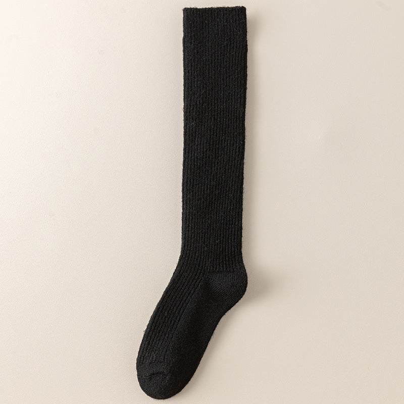 Warm Wool Knee High Socks | Thick Cozy Winter Socks for Women