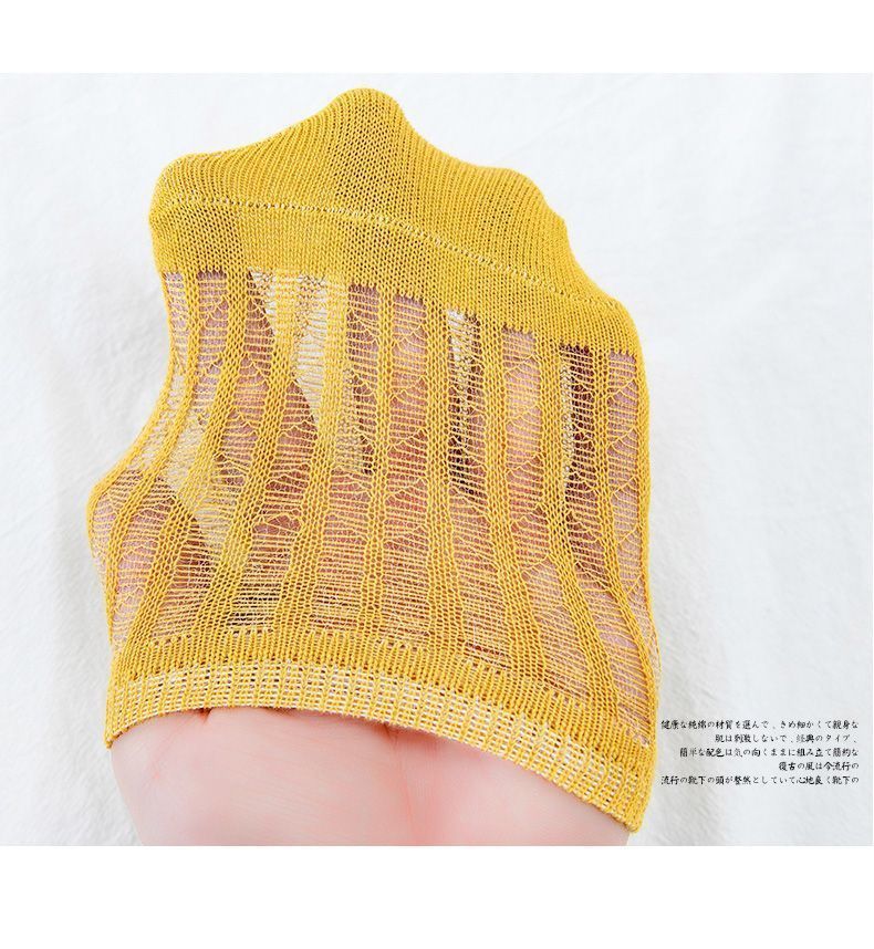 Non-Slip No Show Socks for Women | Breathable Invisible Summer Socks