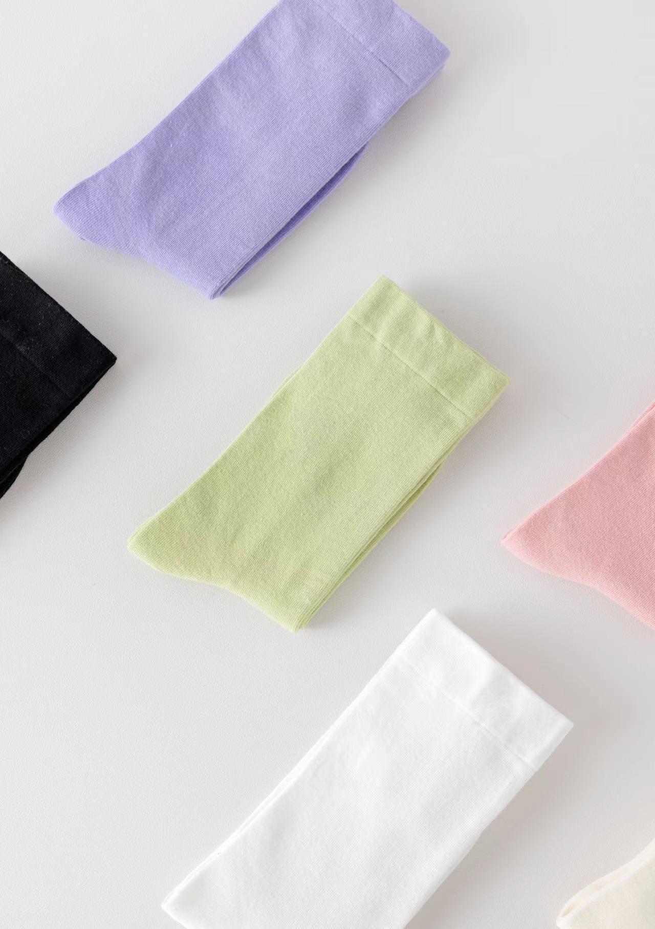 Seamless Cozy Crew Socks | Soft Cotton Women's Everyday Socks