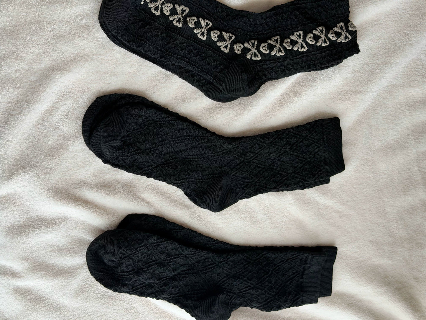 Vintage Patterned Crew Socks | Retro Academy Women's Socks