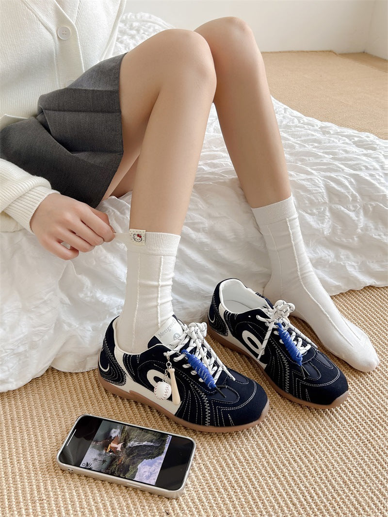 Women's Cotton Hello Kitty Novelty Crew Socks | Seamless