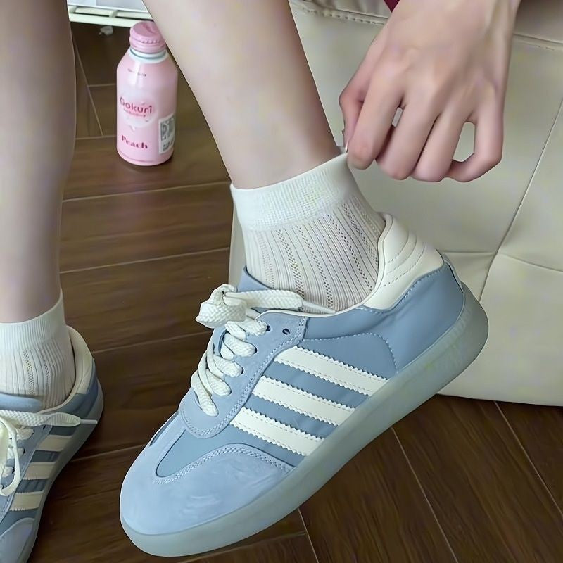 Breathable Mesh Ankle Socks for Women | Solid Summer Low Cut Socks