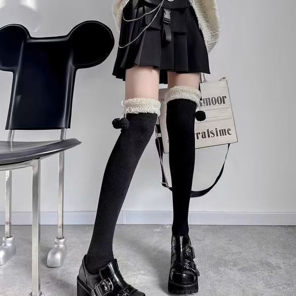Fleece Lined Cozy Winter Socks for Women | Warm Knee High