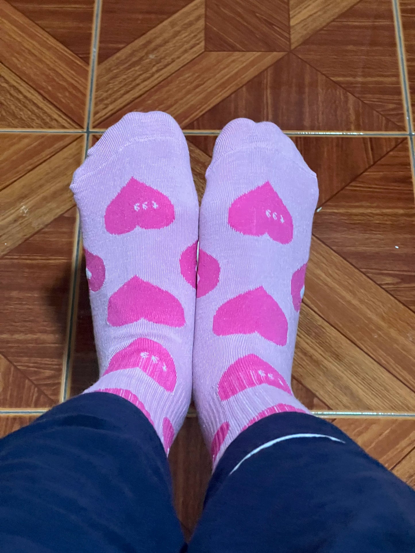 Trendy Patterned Cotton Crew Socks for Women | Cute Casual Socks