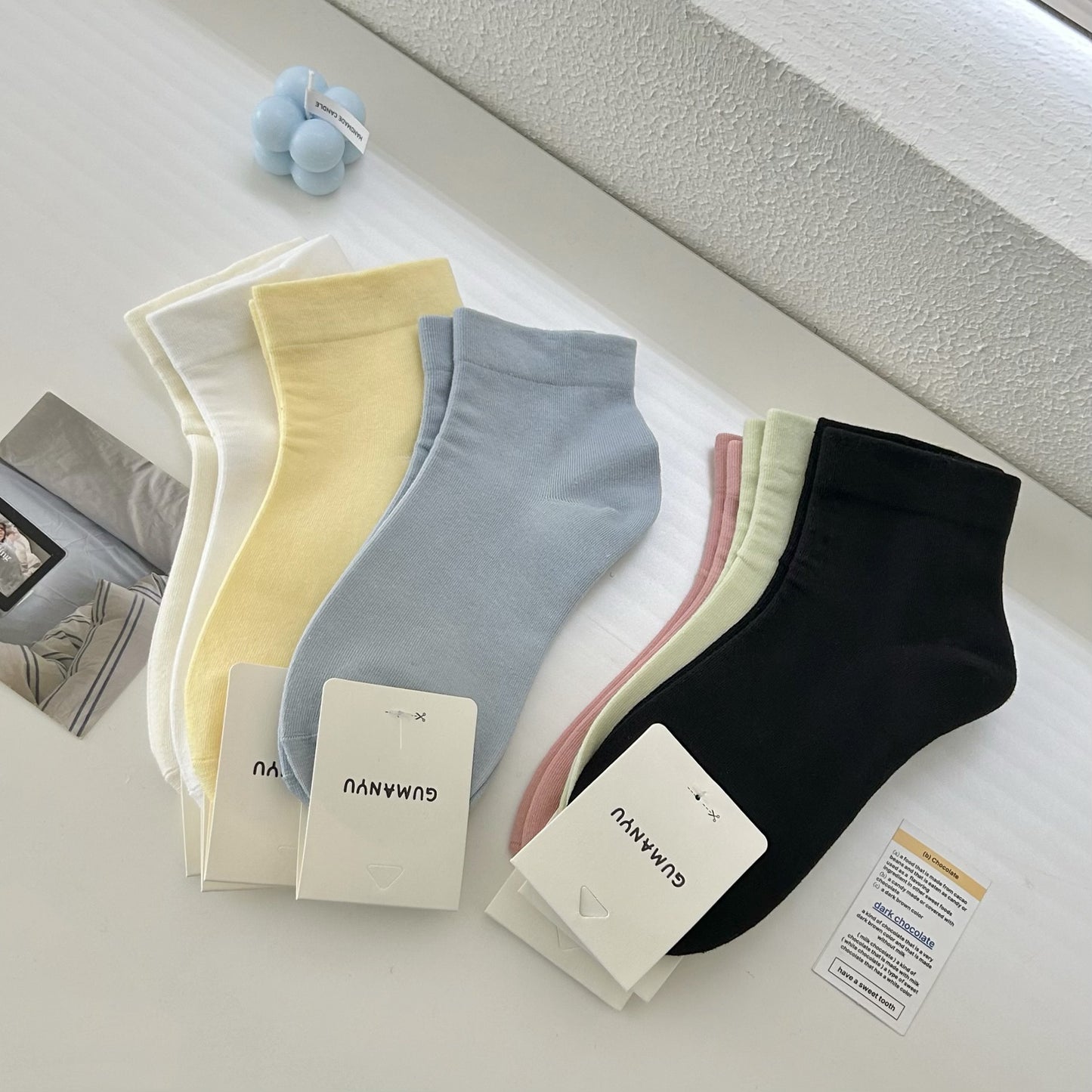 Loose Top Cotton Crew Socks | Maternity Postpartum Socks for Women