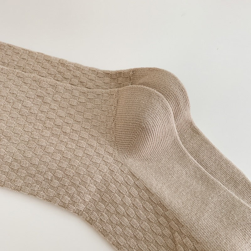 Solid Cozy Calf Socks for Women | Warm Knee High Winter Socks