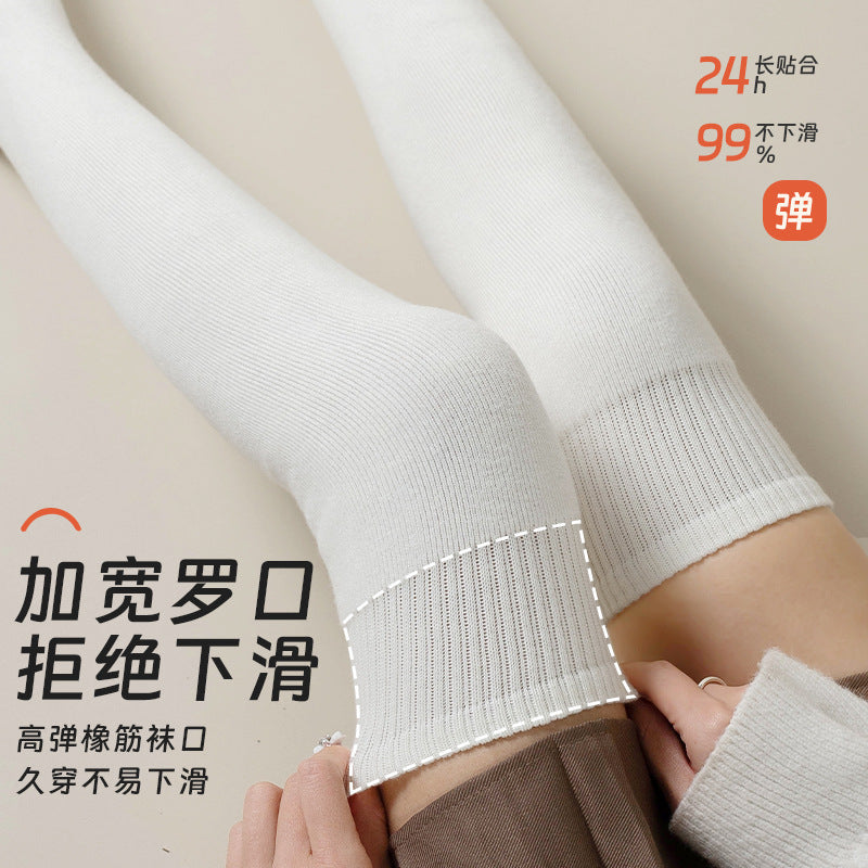 Thick Fleece Over The Knee Cozy Socks | Warm Winter Socks for Women