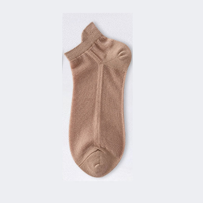 Breathable Mesh Ankle Socks | Thin Summer Athletic Socks for Men